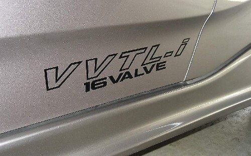 VVTL-i 16 Ventil Seiten Vinyl Aufkleberset für Toyota Celica Corolla MR2