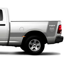 Hemi Logo Custom Streifen Seitenwand Vinylaufkleber für Dodge Ram 1500_3