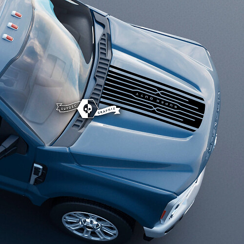 Hood Ford Super Duty 2023 Up Logo Trim Decals Sticker Graphics VinylVehicle Parts & Accessories, Car Tuning & Styling, Body & Exterior Styling!
