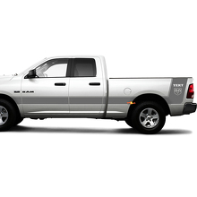 Hemi Logo Custom Streifen Seiten Vinylaufkleber für Dodge Ram 1500_3