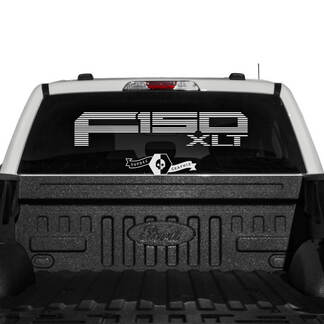 Ford F-150 XLT Pick-up Truck Heckfenster Logo Grafik Seitenaufkleber Aufkleber
