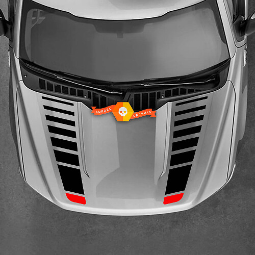 Ford Maverick Graphics Aufkleber Berge Hood Maverick Aufkleber
