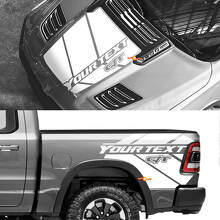 GT Style Hauben- und Seitenteilverklebe-Kit für Dodge Ram 1500 Rebel_3