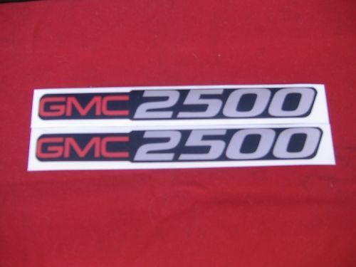 2 GMC 2500-AUFKLEBER GMC 1500-AUFKLEBER AUFKLEBER IN GRÖSSE