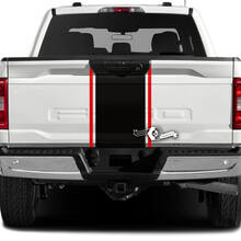 Breit verlaufender Streifen-Hauben-Dach-Hecktür Vinyl-Aufkleber-Kit für Musclecar Truck XLT STX_2