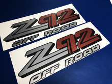 Z92 Offroad Vinyl Aufkleber Set für GMC Sierra Yukon Canyon_2
