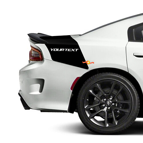 Tailband Individuelle Heckkofferraum-Streifen Vinylaufkleber für Dodge Charger