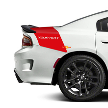 Tailband Individuelle Heckkofferraum-Streifen Vinylaufkleber für Dodge Charger_2