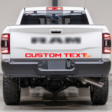 Benutzerdefinierte Schriftzug-Heckklappen-Vinylaufkleber für Dodge Ram Power Wagon_3