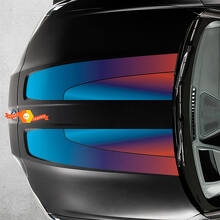 M-Color Style Gradient Motorhaubenstreifen Vinyl-Aufkleber für 2021+ BMW M3 M4 G80 G82 G83_2