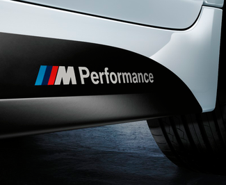 BMW M Performance SIDE M3 M5 M6 325 328 540 Aufkleber Aufkleber Individuelles Emblem-Logo
