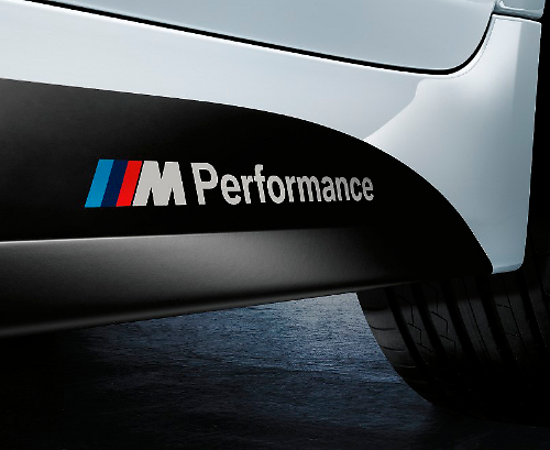 M Performance Logo Schweller-Vinylaufkleber für BMW M3