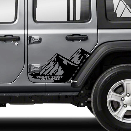 2x Jeep Wrangler Unlimited Doors Fender Mountains Side Stripe 4 Colors Vinyl Sticker DecalVehicle Parts & Accessories, Car Tuning & Styling, Body & Exterior Styling!
