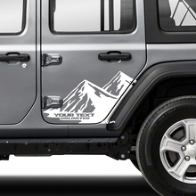 2x Jeep Wrangler Unlimited Doors Fender Mountains Side Stripe 4 Colors Vinyl Sticker DecalVehicle Parts & Accessories, Car Tuning & Styling, Body & Exterior Styling!
 2