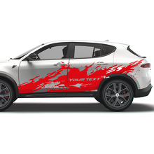Kotflügelschutz mit individuellem Text Seiten-Vinyl-Aufkleber-Kit für Dodge Hornet_2
