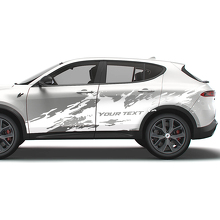 Kotflügelschutz mit individuellem Text Seiten-Vinyl-Aufkleber-Kit für Dodge Hornet_3