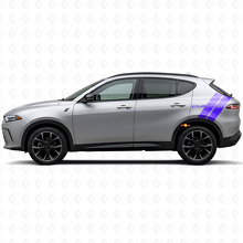 Individuelle doppelte hintere Seitestreifen Vinyl-Aufkleber für Dodge Hornet_4