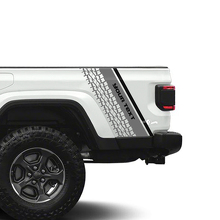 Paar Jeep Gladiator Rubicon Doors Topografische Karte 4x4 Off-Road Racing Stripe Kit Outline 2 Farben
 2