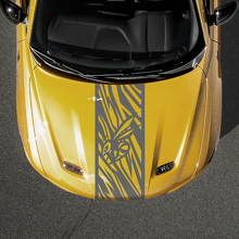 Hornet-Logo Haubenstreifen Vinyl-Aufkleber für Dodge Hornet_2