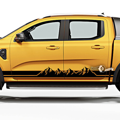 Mountain Style Seitenstreifen Vinyl-Aufkleber für Musclecar Ranger