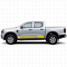Individuelle Mountain Style Streifen Schweller Vinylaufkleber für Musclecar Ranger_5