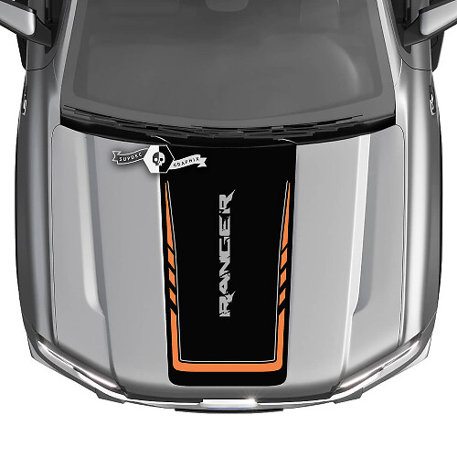 Schriftzug Logo Motorhauben Vinyl-Aufkleber für Musclecar Ranger