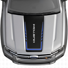 Abgegriffener individueller Schriftzug Motorhauben-Vinylaufkleber für Musclecar Ranger_2
