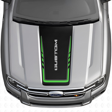Abgegriffener individueller Schriftzug Motorhauben-Vinylaufkleber für Musclecar Ranger_3