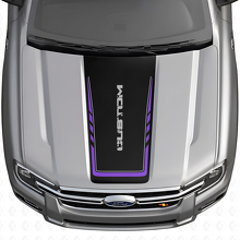 Abgegriffener individueller Schriftzug Motorhauben-Vinylaufkleber für Musclecar Ranger_5