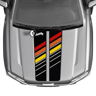 Ford Ranger Hood Logo Truck Stripes Grafikaufkleber 2 Farben
