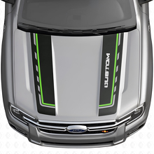 Doppeltes Custom Motorhauben-Streifen Vinyl-Aufkleber-Set für Musclecar Ranger_3