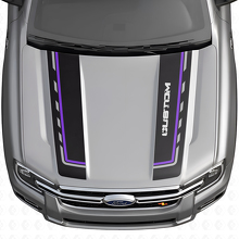 Doppeltes Custom Motorhauben-Streifen Vinyl-Aufkleber-Set für Musclecar Ranger_5