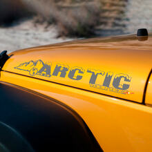Arctic Mountain Motorhauben-Vinylaufkleber für Jeep Wrangler_2