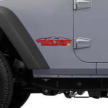Mountains Style Seiten-Vinylaufkleber für Jeep Wrangler Unlimited 3