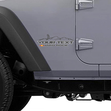 R2-D2 Mountains Style Seiten-Vinylaufkleber für Jeep Wrangler Unlimited_2