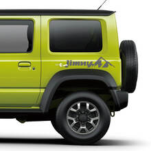 Suzuki JIMNY Mountains Seitengrafiken Türaufkleber Logo-Aufkleber
 2