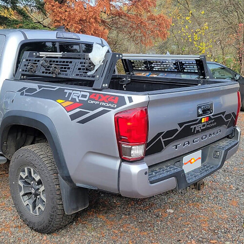 TRD 4x4 Off Road Vinyl-Aufkleber für die Heckklappe der Ladefläche Toyota Tacoma 2016-2024