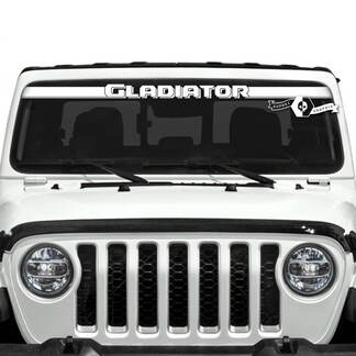 Jeep Gladiator Windschutzscheiben-Logo, Reifenspur-Aufkleber, Vinyl-Grafiken
