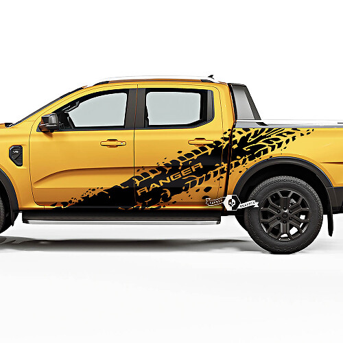 Reifenprofil Seiten-Vinylaufkleber Set für Musclecar Ranger