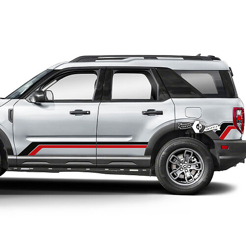 2x Ford Bronco Doors Up Side Fender Double Line Decals Sticker 2 ColorsVehicle Parts & Accessories, Car Tuning & Styling, Body & Exterior Styling!
