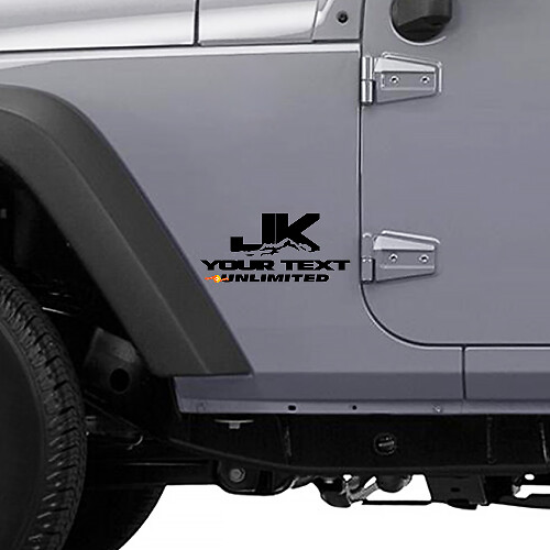 JK Mountain Style Vinyl-Aufkleber für Jeep Wrangler Unlimited