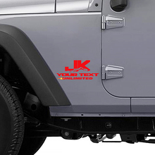 JK Mountain Style Vinyl-Aufkleber für Jeep Wrangler Unlimited_3