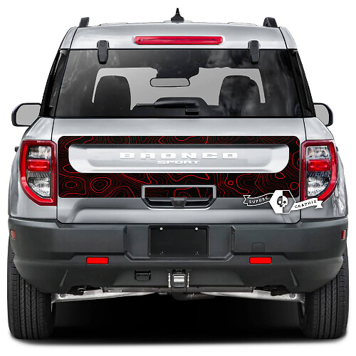 Ford Bronco Tailgate Bed Topographic Map Splash Wrap Decals Sticker 2 ColorsVehicle Parts & Accessories, Car Tuning & Styling, Body & Exterior Styling!
