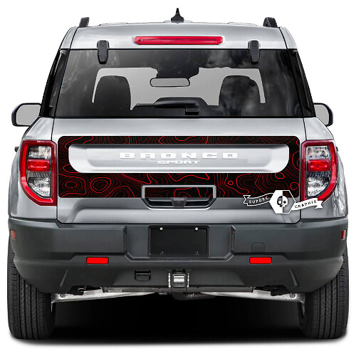 Musclecar horse Tailgate Bed Topographic Map Splash Wrap Decals Sticker 2 ColorsVehicle Parts & Accessories, Car Tuning & Styling, Body & Exterior Styling!
