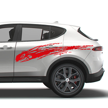 Hornet-Logo Schlamm-Spritz-Seiten-Vinyl-Aufkleber-Kit für Dodge Hornet_2