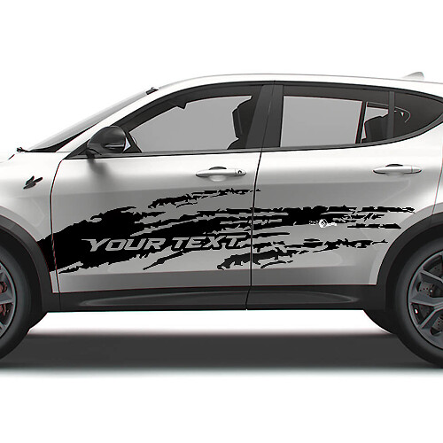 Hornet-Schriftzug Schlamm-Spritzschutz Seiten-Vinyl-Aufkleber-Set für Dodge Hornet