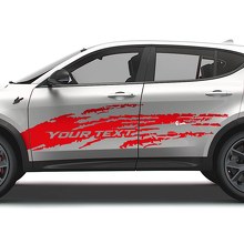 Hornet-Schriftzug Schlamm-Spritzschutz Seiten-Vinyl-Aufkleber-Set für Dodge Hornet_3