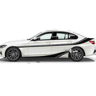 BMW F10 F11 5er Seitenschweller Aufkleber Aufkleber M SPORT M