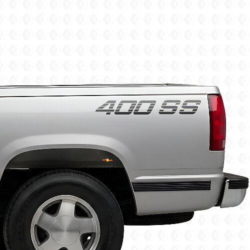 400 SS Vinyl-Aufkleber-Set für den Seitentisch von Chevrolet Trucks