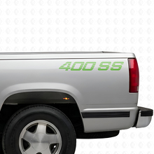 400 SS Vinyl-Aufkleber-Set für den Seitentisch von Chevrolet Trucks_4